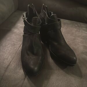 Eileen Fisher Dark Ankle Booties